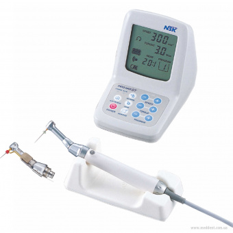ENDO-MATE DT Портативный эндодонтический микромотор с автореверсом, с головкой MP-F20R (20:1), NSK Nakanishi (Япония)